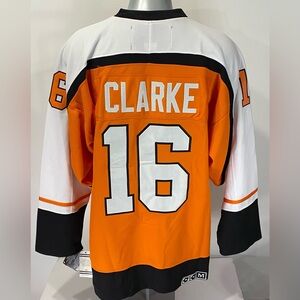 Bobby Clarke Philadelphia flyers CCM Jersey Size 54 - New